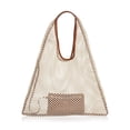 thumbnail image 1 of Arron Large Net Hobo Handbag, Beige, 1 of 1