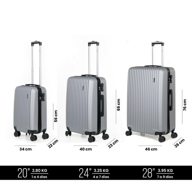 10 Kg Maleta 22 Pulgadas Medidas Maleta Utazo 10kg Cabina Abs