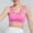 Pink, variant on Athletic Bras for Women Clearance Support High Impact Sports Bra Push Up Padded Gym Sports Bra Workout Racerback Orange M