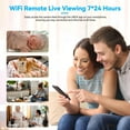 thumbnail image 5 of Mini Camera,1080P HD Indoor,Security Camera Tiny Office Secret Surveillance Cams with Video,Human Detection Auto Night Vision, 5 of 6