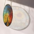 thumbnail image 4 of Stained Glass Window Hanging Romantic Galaxy Couple, Valentine’s Day Decor, Festival Gift Ornament, Christmas Ornament Gift, Mother’s Day Keepsake, Keepsake 2025, 4 of 6