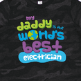 thumbnail image 4 of Inktastic Worlds Best Electrician Daddy Boys or Girls Toddler T-Shirt, 4 of 5