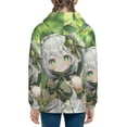 thumbnail image 4 of Genshin Impact Youth Sweatshirt 3D Printed Hoodie Activewear Teenager Winter Full-Zip Drawstring Jacket Coats Active Pullover Hooded Blouse For Boys Girls Small, 4 of 8
