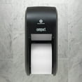 thumbnail image 2 of Georgia Pacific Professional Compact Vertical 2-Roll Coreless Tissue Dispenser, 14.06 x 6.69 x 8.19, Black -GPC56790A, 2 of 7
