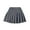 Grey, variant on Uniform Skirts for Girls Adjustable Waist Pleated Scooter Skirt with Lining Shorts Back To School Outfits for Girls Pleated Dance Skort 15-16 Years