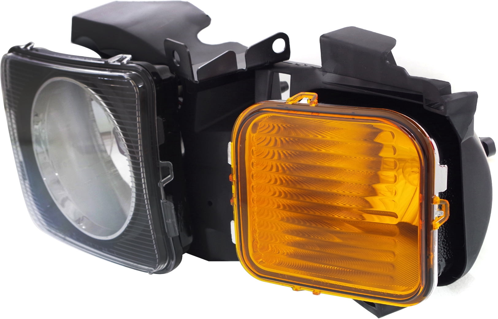 Headlight Compatible With 2006-2010 Hummer H3 2009-2010 H3T Left Driver Halogen With bulb(s)