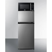 Summit Appliance MRF73PLA Microwave & Refrigerator-Freezer Combination with Allocator