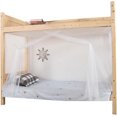 thumbnail image 1 of Mosquitera para Dormitorio, Dormitorio, Litera - Mosquitera Cuadrada - Para Cama de Estudiante, Cama Portátil - Accesorios de Ropa de Cama - Blanco 90*190*160cm ShuxiuWang 9024735614302, 1 of 1