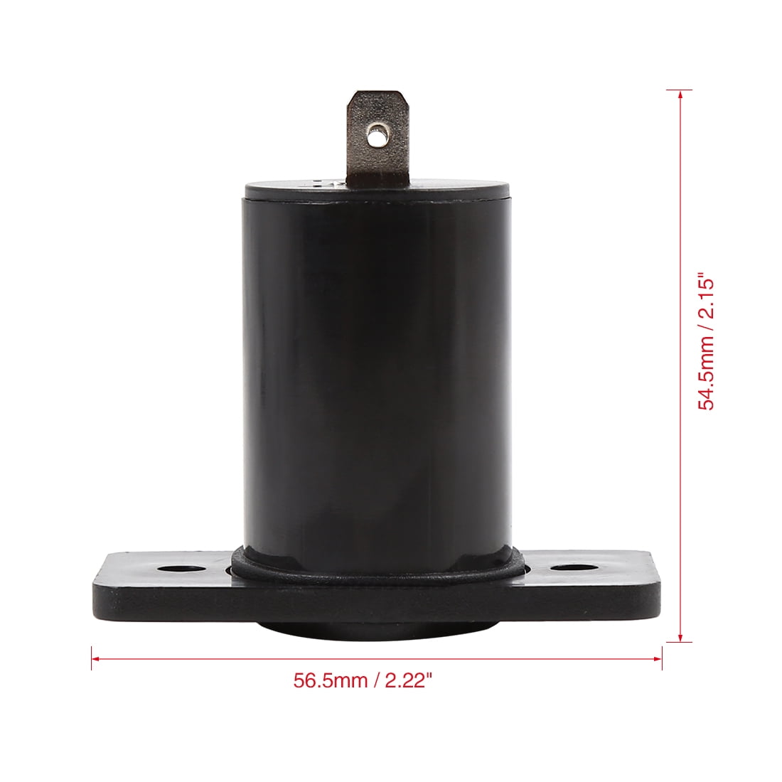 Unique Bargains DC 12V 24V Cigarette Lighter Socket for Car Motorcycle ATV with Cover
