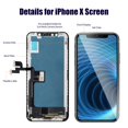 thumbnail image 2 of Reemplazo de pantalla para iPhone X Mrr.omw 5.8 pulgadas FHD 3D Touch, 2 of 7