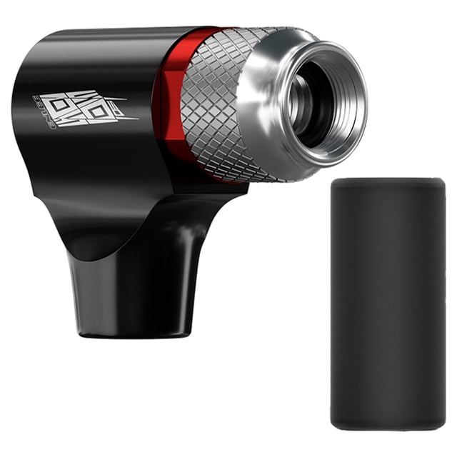 Inflador , adaptador de cabezal de bomba, válvula Presta / , Negro Sunnimix Bomba de neumáticos de bicicleta