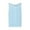 Sky Blue, variant on Afdoent Men's Tank Top Summer Men's Solid Color Beach Tank Top With False Buttons Comfortable