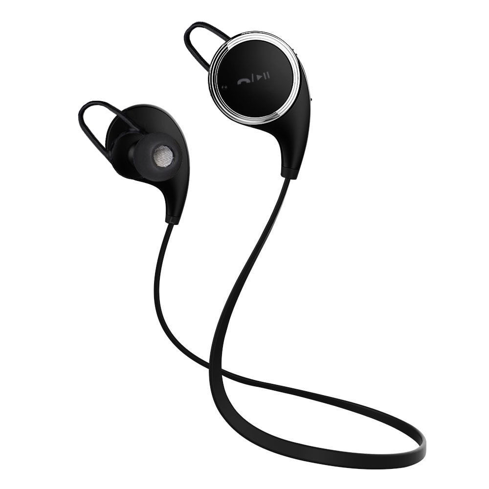 schending campagne Weiland LOVRI Wireless Sports Stereo Bluetooth V4.1 Noise Cancelling In_Ear  Headphones with Microphone _ Black - Walmart.com - Walmart.com