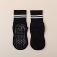 thumbnail image 4 of DEELLEEO 1pair Women‘s Mid-Calf Sport Yoga Socks With Solid & Striped Pattern, 4 of 7