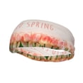 thumbnail image 2 of Goofa Hello Spring Pattern Sweatbands Sports Headband for Men & Women,Moisture Wicking Athletic headband,Breathable Sweatband,Sports accessories,Workout gear, 2 of 9