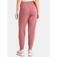 thumbnail image 3 of Avia Women's and Women's Plus ScubaKnit Pleat Joggers with Pockets, Size XS-4X, 3 of 5