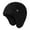Black, variant on Winter Hats for Women Men Windproof Stretchy Solid Color Knitted Slouchy Beanie with Earflaps Baggy Cozy Soft Ski Stocking Unisex Cap for Cold Weather