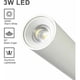 thumbnail image 4 of Lámpara de lectura LED de pared, lámpara de lectura blanca regulable con control táctil y cuello de cisne flexible, diseño moderno para una experiencia de lectura elegante, fácil instalación para su, 4 of 5