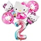 thumbnail image 4 of Juego de Globos de helio de Hello Kitty de dibujos animados para niños, decoración de fiesta de cumpleaños, Globos de aire, número de 32 pulgadas, Baby Shower, Niña, 4 of 4