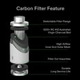 thumbnail image 2 of VIVOSUN 8-Inch Air Carbon Filter, Odour Control Filter with Pre-Filter Included, Reversible Flange for Inline Duct Fan, Grow Tent, 8" x 22", 2 of 7