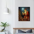 thumbnail image 3 of Christmas Santa Claus HD Prints Home Wall Decor Art on Canvas, 3 of 4