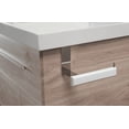 thumbnail image 2 of Natura Paper Holder Furniture Side Chrome/White Wood, 2 of 2