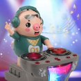 thumbnail image 4 of DLQT (Color Box Dj Pig) Standard Electric Universal Dj Pig Dj Swing Light Music Tide Pig Dancing Dj Pig, 4 of 6