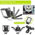 thumbnail image 3 of Luz LED para garaje CHAREADA 60W 8000 lm E26 ajustable, 3 of 7