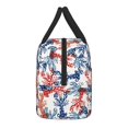 thumbnail image 4 of Logiee Red Lobster Print Lunch Bag for Women & Men,Adult Insulated Lunch Box,Food Lunch Containers,Reusable High Capacity Lunch Tote Bags for Work, Travel, Outdoor, 4 of 8