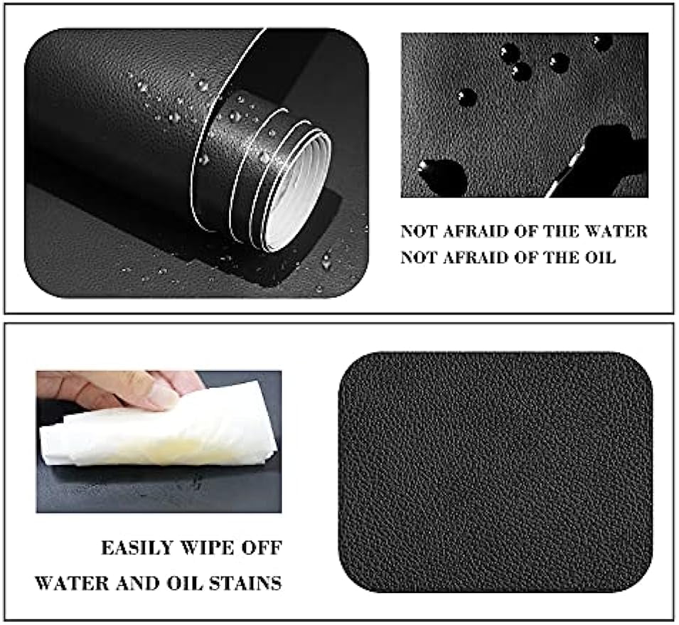 Leather Repair Patch, 17X79 Inch Self Adhesive Leather Repair, Large Leather Repair Tape for Couches, Furniture, Car Seats, Cabinets, Wall, Handbags