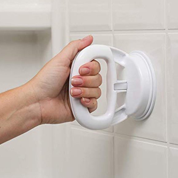 Agiferg Bath Safety Handle Suction Cup Handrail Grab Bathroom Grip Tub Shower Bar Rail