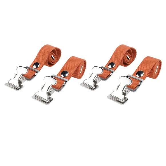 Drywall Stilts Straps, 4pcs Adjustable Drywall Foot Band Straps Kit with Aluminum Alloy Buckle