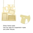thumbnail image 2 of Marco de fotos leyfeng creativo de madera DIY 3 en 1 amor familia, 2 of 6