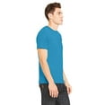 thumbnail image 3 of BELLA+CANVAS pour Hommes 3001c, TP, Aqua, 3 of 3