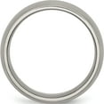 thumbnail image 2 of Titanium Brushed And Polished 8mm Grooved Band (Size 12.5) Made In China tb51-12.5, 2 of 5