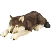Wild Republic Cuddlekins, Jumbo, Wolf, 30 inches, Gift for Kids, Gift for Nature Lovers, Room Décor