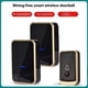 thumbnail image 4 of Video Campana de Puerta Inalámbrica Inteligente Inalámbrica Remota Video Campana de Puerta Casa Intercomunicación Hd Visión Nocturna Wifi Recargable Seguridad Campana de Puerta Puede Llamadas Bidirecc, 4 of 9