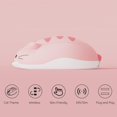 thumbnail image 2 of Akko - Mouse inal&aacute;mbrico para juegos de 2.4G GHz con receptor USB, tem&aacute;tica de gatos, lindo mouse &oacute;ptico inal&aacute;mbrico con dibujos animados, compatible con Ma, 2 of 8
