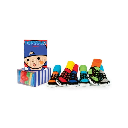 Baby Boys' Pop Stars Socks 6-pack (0-12 mo.)