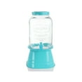thumbnail image 3 of Gibson Home 13095102RR Chiara 2 GL - Glass Lid & Metal Base - Blue - Dispenser, 3 of 5