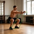 thumbnail image 5 of WEIOUKC Toner Resistance Bands with Foam Handles,Safe Sleeve Exercise Bands,Durable Stretch Fitness Belt,for Yoga & Strength Training, 5 of 5
