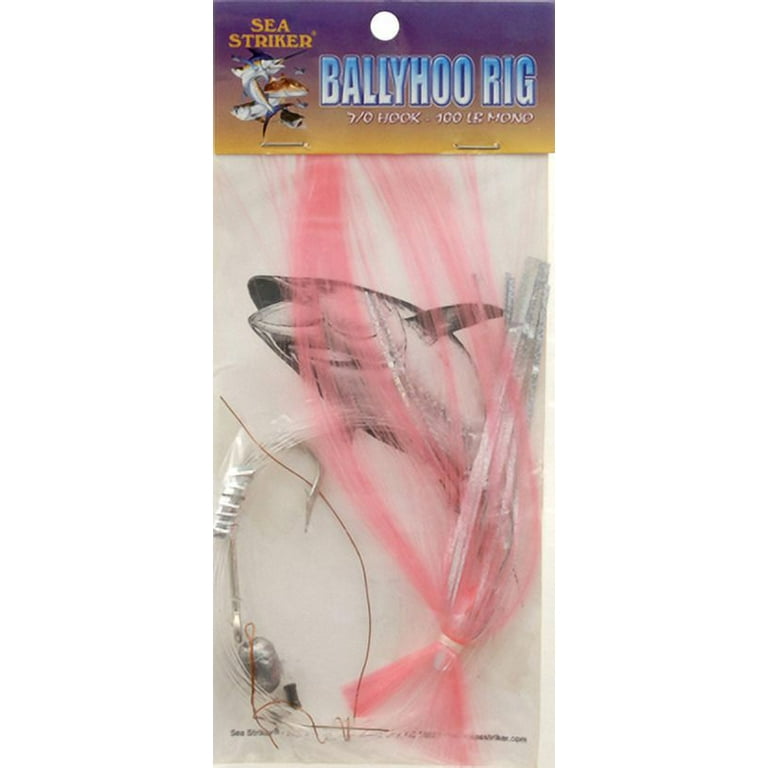 Sea Striker Ballyhoo Lure, Pink