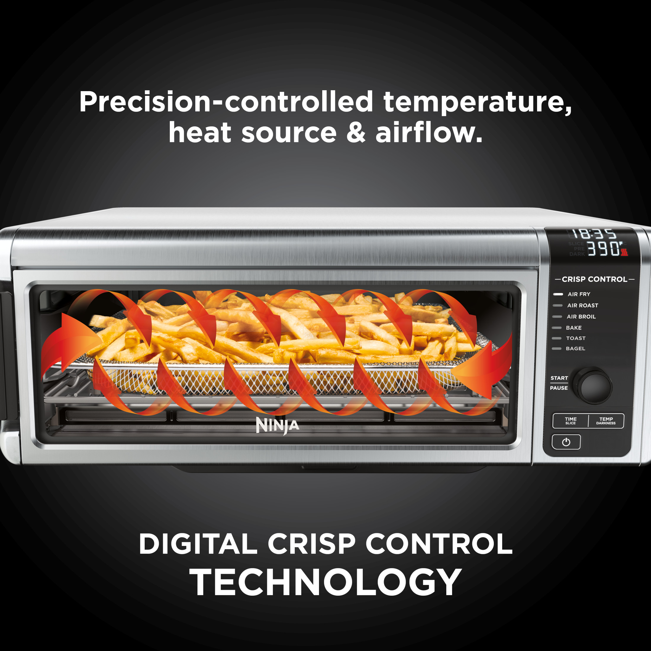 Ninja Foodi 6-in-1 9-Slice Digital Air Fryer Toaster Oven photo 7