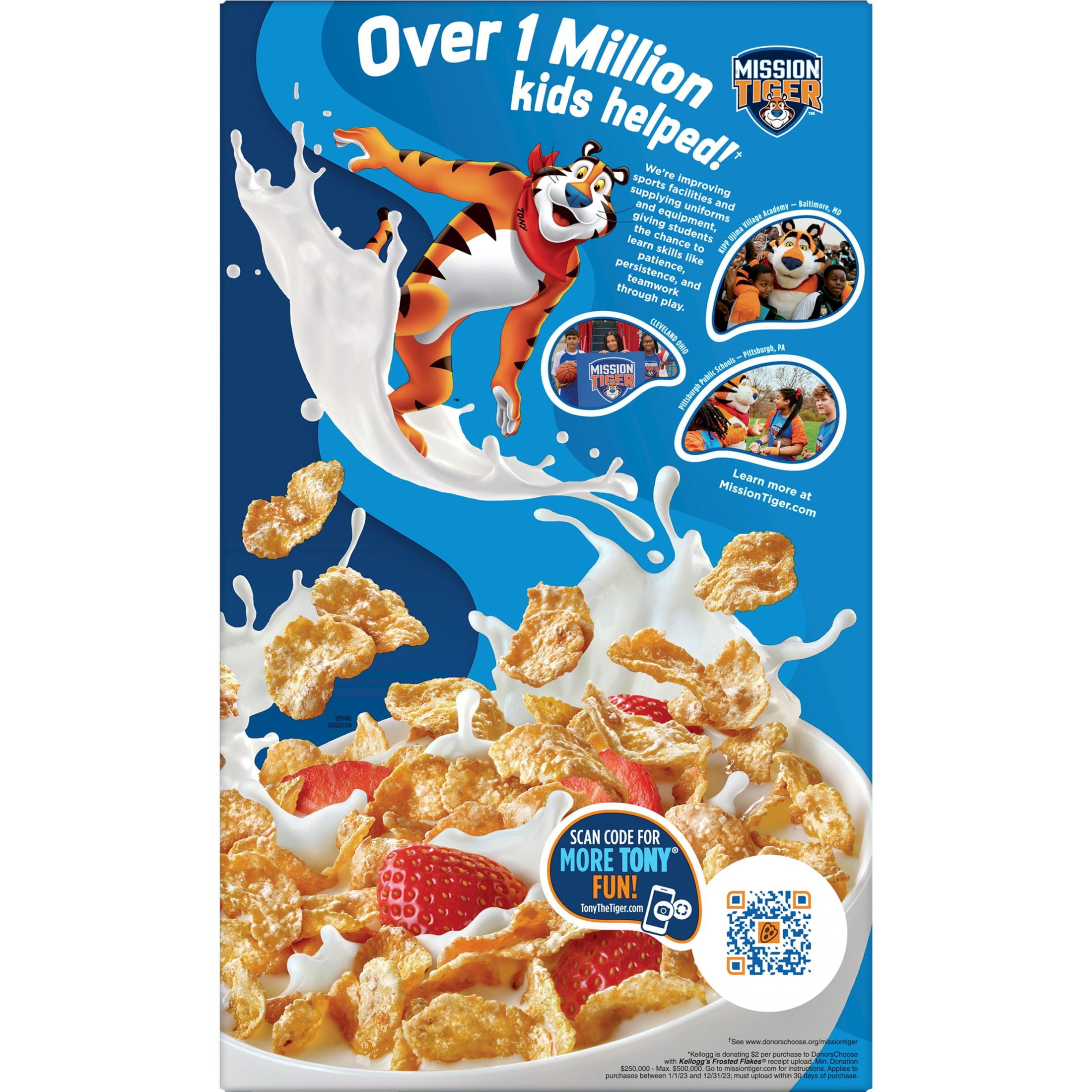 Kelloggs Frosted Flakes Of Corn Value Size Packaging Stock Photo - Download  Image Now - iStock