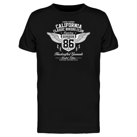 California Classic Bikers Tee Men's -Image by Shutterstock