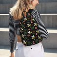 thumbnail image 7 of Balery Bees Vintage Canvas Backpack for Men and Women - Large Capacity, Durable Travel Laptop Bag for School, Work, Hiking, and Outdoor Activities, 7 of 7