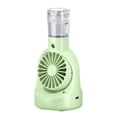 thumbnail image 3 of Ventilador nebulizador portátil de mano recargable 2 en 1, ventilador nebulizador con rociador de agua Verde, 3 of 9