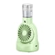 thumbnail image 3 of Ventilador nebulizador portátil de mano recargable 2 en 1, ventilador nebulizador con rociador de agua Verde, 3 of 9