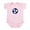Petal Pink, variant on CafePress - Tennessee Stars Body Suit - Baby Light Bodysuit, Size Newborn - 24 Months