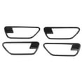 thumbnail image 2 of Carbon Fiber Car Sticker,4pcs Left Hand Driving Interior Door Handle Cover Door Handle Cover Trim Streamlined Design, 2 of 9
